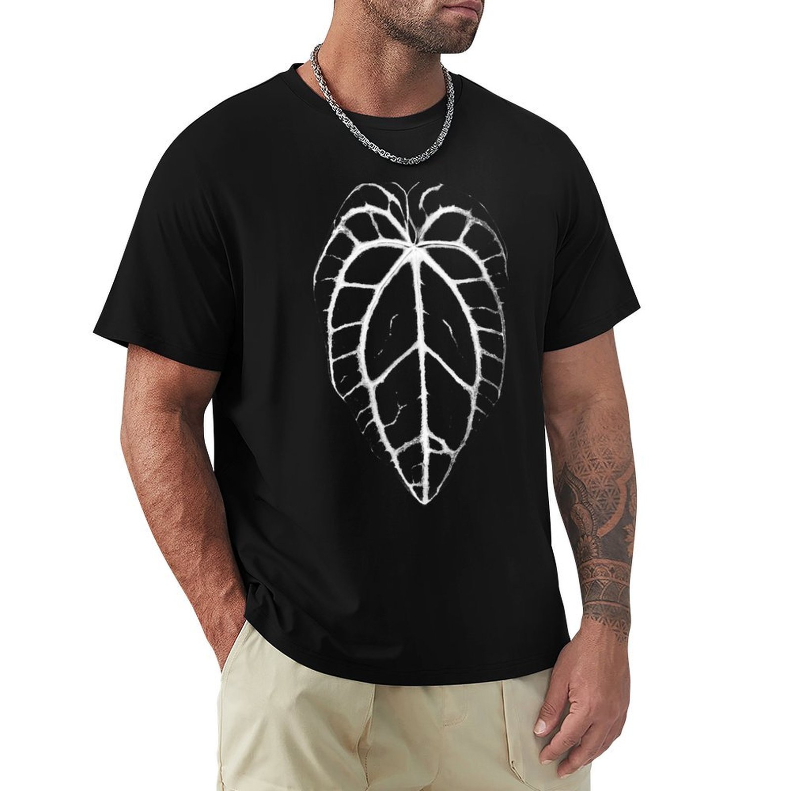 Anthurium Crystallinum - ANTHURIUM CRYSTALLINUM VEINS 티셔츠 자외선 차단