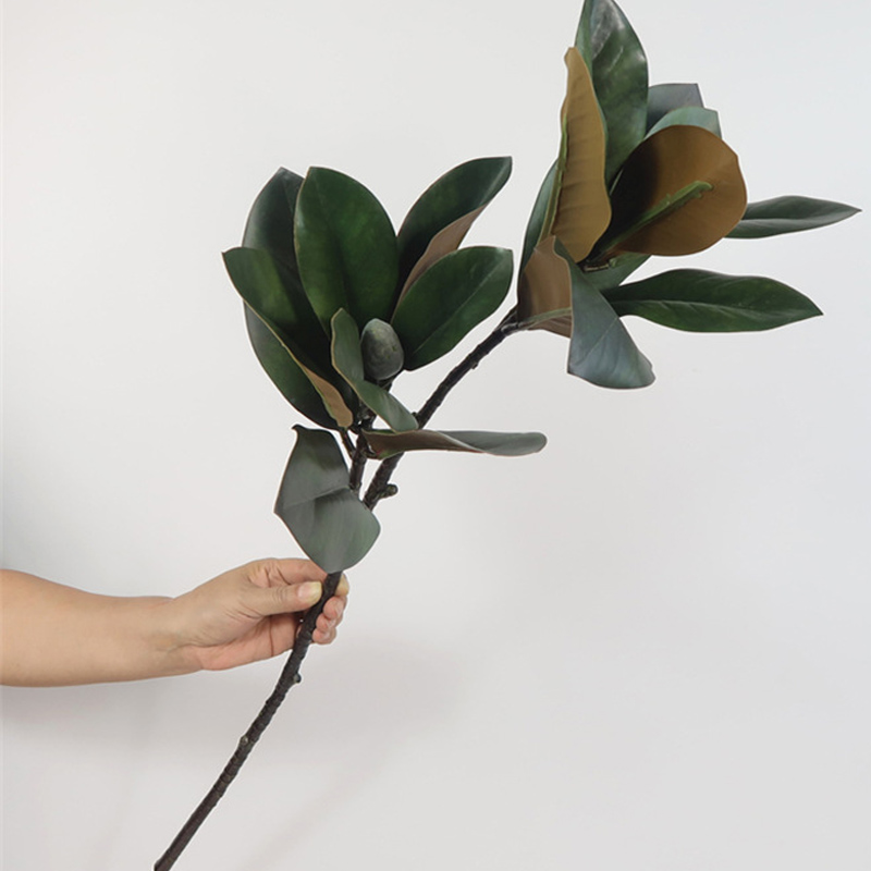 Rubber Plant Ficus - 가정용 정원용 대형 인공 식물, 가짜