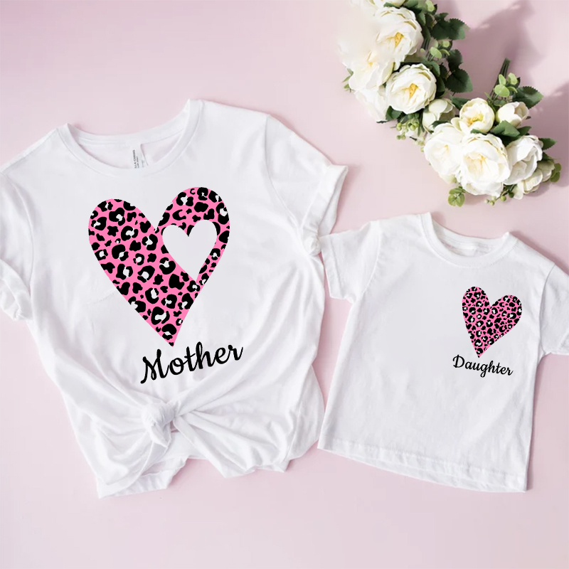 가족 일치하는 의상 레오파드 하트 프린트 가족 옷 엄마 - Plant Parent T Shirt 리뷰 및 가격