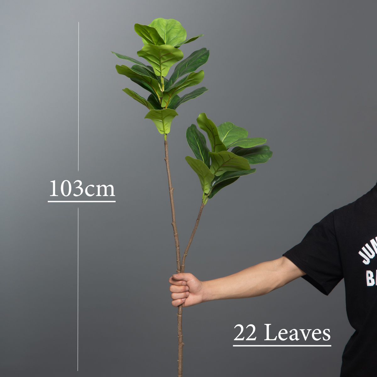 103cm/132cm 인공 Ficus 나뭇 가지 대형  - Rubber Plant Ficus 리뷰 및 가격