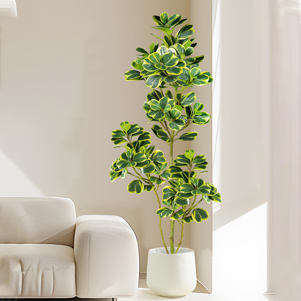76cm/115cm 인공 Ficus 나무 가짜 열 대  - Rubber Plant Ficus 리뷰 및 가격