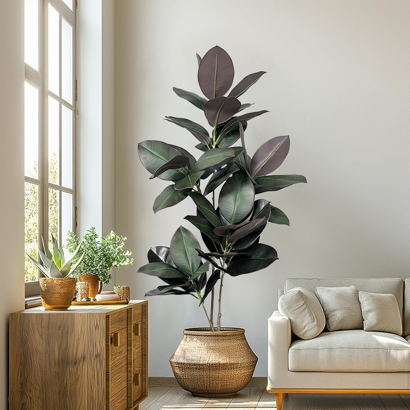 70-150cm 인조 고무나무, 가짜 열대 식물, 플라 - Rubber Plant Ficus 리뷰 및 가격