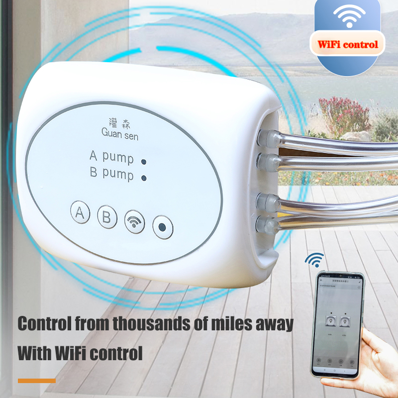 WiFi 스마트 정원 관개 컨트롤러 식물 자동 물방울  - Plant Parent Kit 리뷰 및 가격
