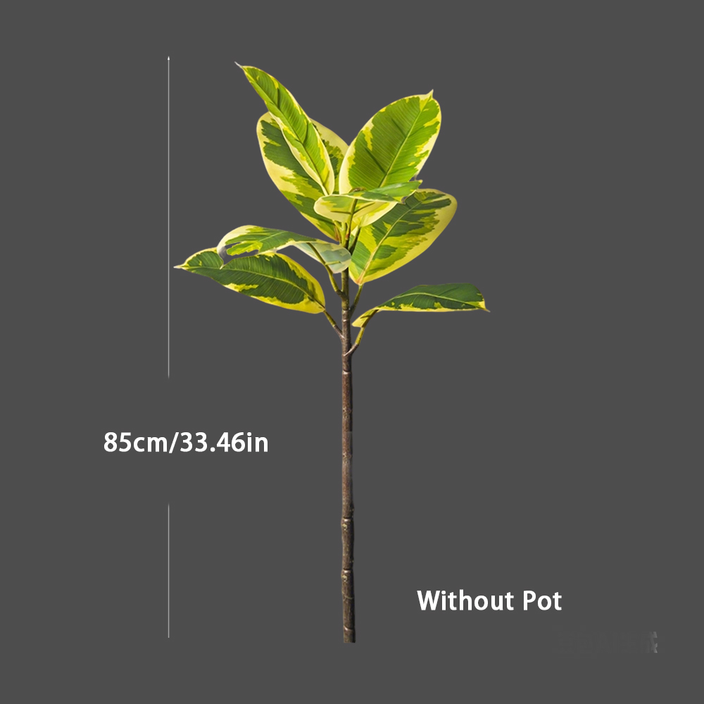 85-125cm 대형 인조 고무나무, 가짜 무화과나무, - Rubber Plant Ficus 리뷰 및 가격