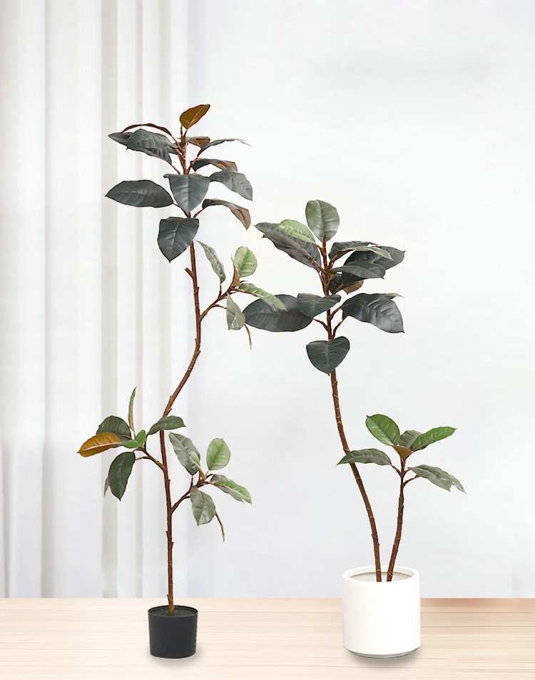 인조 플라스틱 화분 고무나무 피쿠스 엘라스티카 실물 같 - Rubber Plant Ficus 리뷰 및 가격