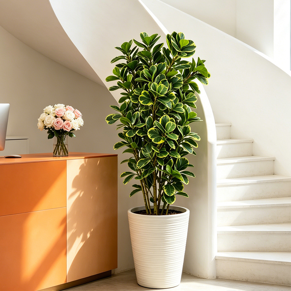 76cm/115cm 인조 고무나무 대형 가짜 반얀 나무 - Rubber Plant Ficus 리뷰 및 가격